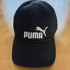 PUMA メッシュキャップ　【サイズ:youth】ブラック