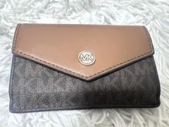 MICHAEL KORS カードケース ブラウン