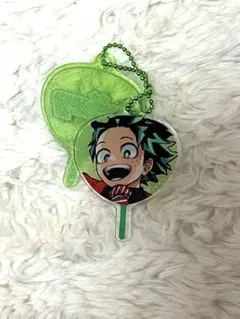 ヒロアカうちわチャーム　デク