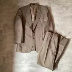 MaxMara 白タグ コットン セットアップ スーツ テーラード ベージュ