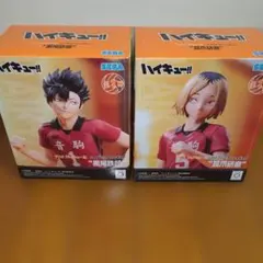 ハイキュー!! ハイプレミアムフィギュア 黒尾鉄朗 孤爪研磨 セット