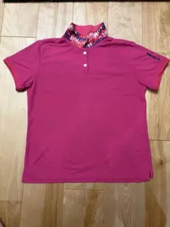 VIVA HEART ピンク ポロシャツ Lサイズ