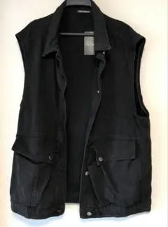 【新品・タグつき】Spray Premium デニムベスト ブラックデニム