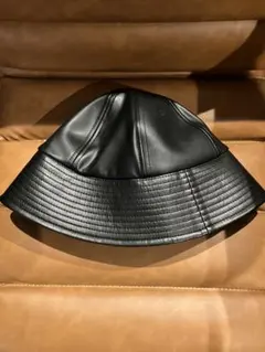 新品 KIJIMA TAKAYUKI ホースレザーパンチングバケットハット 馬革