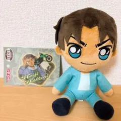 名探偵コナン セガ ラッキーくじオンライン ぬいぐるみ ステッカー 服部平次