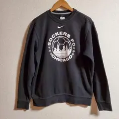 ナイキ　スウェットトレーナー　ブラック　黒　M