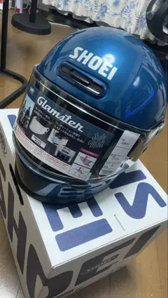 人気だった廃盤カラー】SHOEI グラムスター Mサイズ ラグナブルー