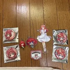 五等分の花嫁 中野五月 缶バッジ アクリルスタンドセット