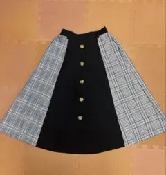 ray cassin チェック柄　ロング