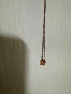 MARY QUANT マリークワント　ローズピンクネックレス