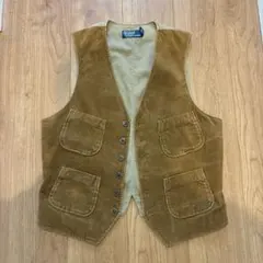 コーデュロイ ベスト