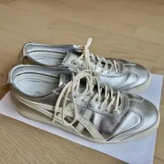 オニツカタイガー メキシコ66 SD 24cm シルバー 美品