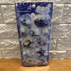 【新品未開封】カミオジャパン スパンコールパーティ シマエナガ シール