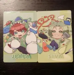 カラフルピーチ じゃぱぱ シヴァ 展示会 トレカ