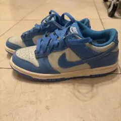 NIKE Dunk Low ライトブルー ジュニアスニーカー　23㎝のサムネイル