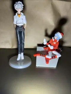 新世紀エヴァンゲリオン クリスマスフィギュア 綾波レイ＋渚カヲルフィギュアセット