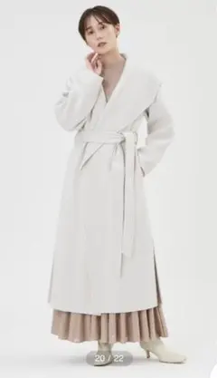 FRAY I.D ワイドショールカラーリバーコート フレイ アイディー