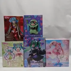 【新品未開封】初音ミク 桜ミク ザクくるみ フィギュア 5点 バラ可