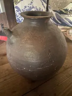 匿名配送 備前 作家もの 大壺 - メルカリ