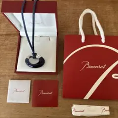 ゲラン × バカラ ネックレス 2003年限定 桜 ペンダントトップ 