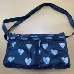LeSportsac ハート柄 ショルダーバッグ
