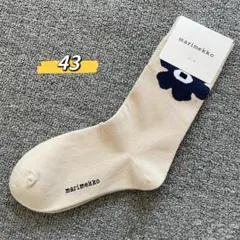 no.43 marimekko ソックス　レディース靴下