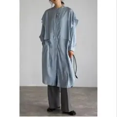 ボンジュールサガン　レイヤードワンピース　水色　新品