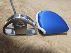 超メルカリ市Mega パター ヘッドカバー付き