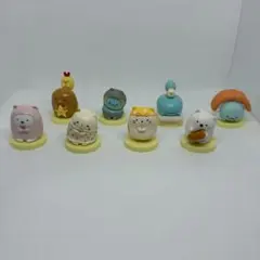 すみっコぐらし/チョコエッグ/8個セット/ねこ/しろくま/とかげ/とんかつ