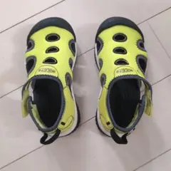 KEEN サンダル イエロー17cm
