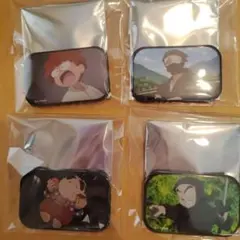 忍たま乱太郎　最強の軍師キャラバッジコレクションA 4個セット