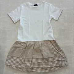 COMME CA ISM 半袖ワンピース 130A