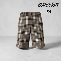 BURBERRY BLUE LABEL ノバチェック ショートパンツ 36