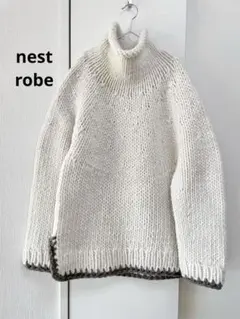 nest robe ネストローブ　ニット　ペルー　ケーブル