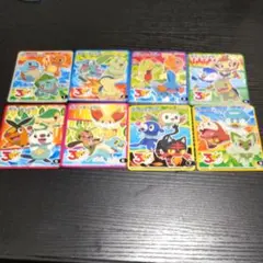 ポケモン 丸美屋 ふりかけ シール　30周年　期間限定　8種類