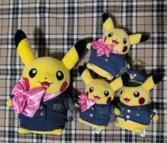 空港限定 パイロットピカチュウ CAピカチュウ ぬいぐるみ マスコットのサムネイル