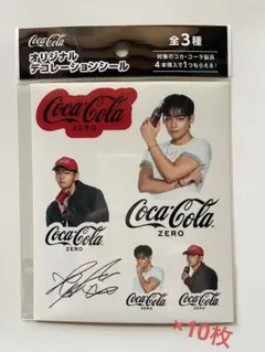 Coca-Cola オリジナルデコレーションシール　5枚のサムネイル