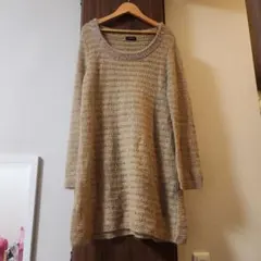 お値下げ⭐︎美品⭐︎LOUNIE ルーニー混ラメニット長袖ゴールド