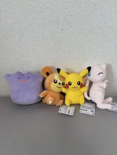 【未使用】ポケモン ぬいぐるみ4点セット