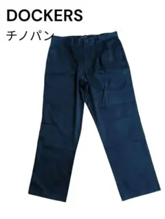 DOCKERS チノパン38✕32 ワイドスラックスツータック 古着アメカジ