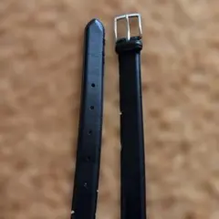 ユニクロ　イタリアステッチレザーベルト XL