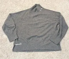 【良品】ユニクロ×アニヤハインドマーチ カシミヤセーター グレー Mサイズ