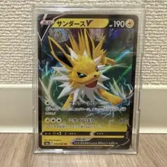 サンダースV 190HP ポケモンカード - メルカリ