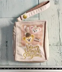 未使用 TDS ダッフィー ウォームウィンターストーリータイム ポーチ ①