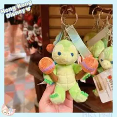 【現地購入☆正規品】オルメル　宝探し　ぬいぐるみキーチェーン　香港ディズニー