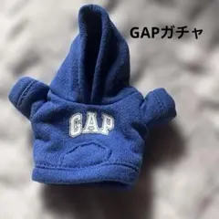 【送料込】GAP フード付きパーカー 青 小型美品