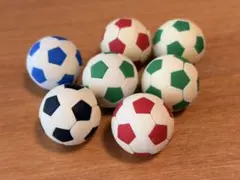 【平成レトロ】おもしろ消しゴムセット(サッカーボール)
