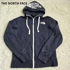 ザノースフェイス　フルジップパーカー　ネイビー　XS　NT12340