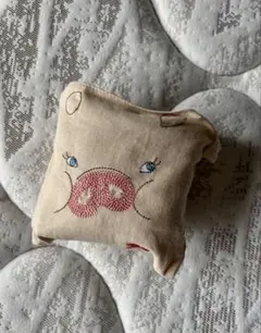 刺繍エコバッグ チャック付き