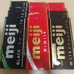 ★1nF様専用★meiji 明治　板チョコレート 12枚のサムネイル